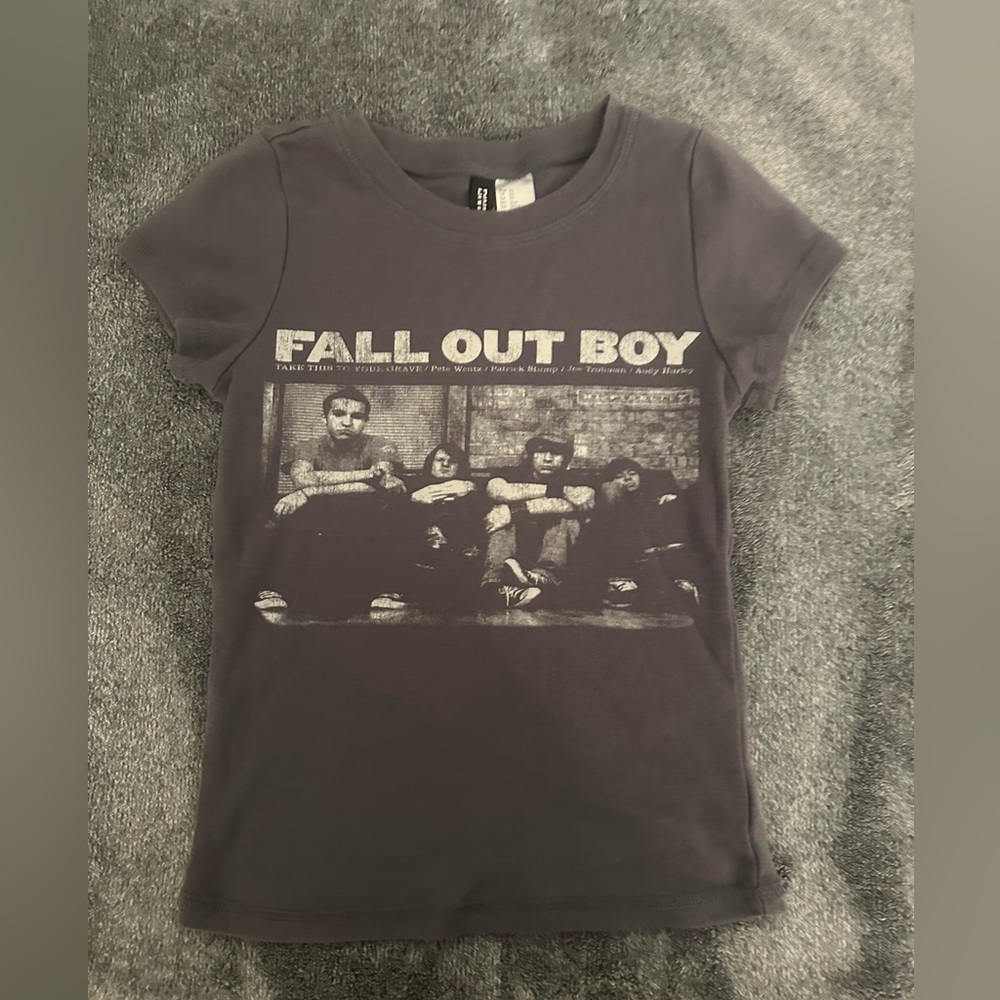 Fall Out Boy Crop Top
